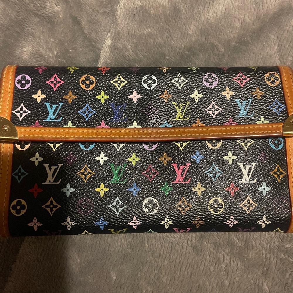 Multicolor LV wallet